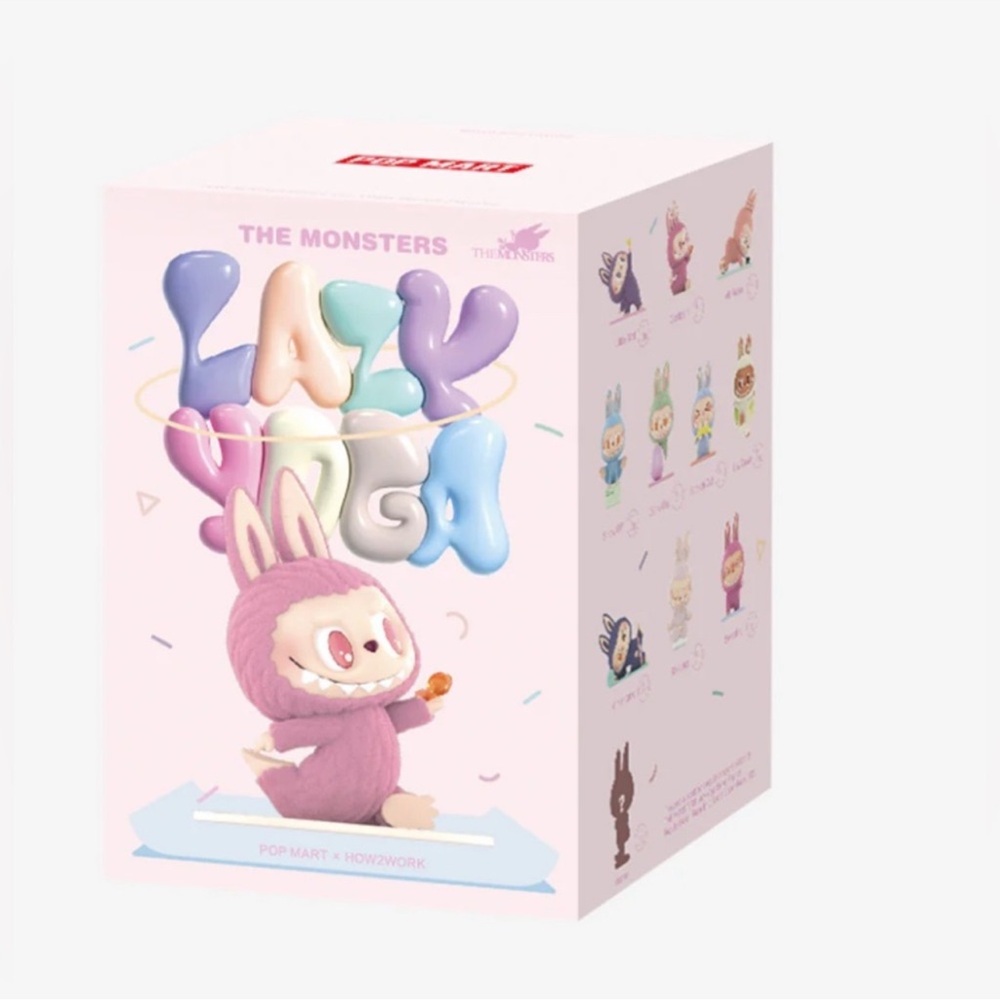 Authentic New The Monsters Lazy Yoga Figure confirmed, stretched out